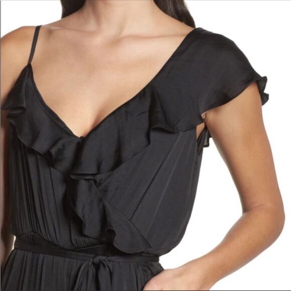 Bardot Milly Jumpsuit in Black Size 10 - Picture 3 of 11